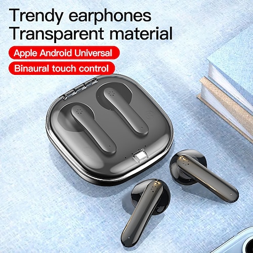 

S5 True Wireless Headphones TWS Écouteurs intra-auriculaires Bluetooth 5.3 Anc Anti-bruit actif pour Apple Samsung Huawei Xiaomi Mi Voyager en plein air Jogging Premium Audio