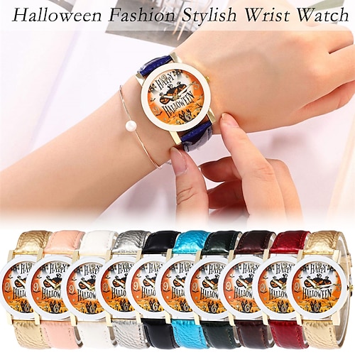 

raymons creative montre à quartz femmes casual halloween mode élégant halloween dames cadeau sport montre-bracelet