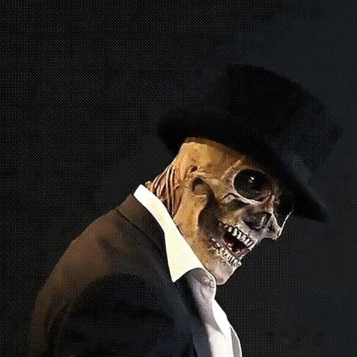  halloween maska lebky rezident zlo horor děsivý realistický halloween maska pro dospělé kostýmy maska lebky indie stanice démon zombie maska kostry