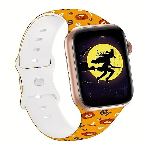 

Halloween-Uhrenarmband kompatibel für Apple Watch Band 38 mm 40 mm 41 mm 42 mm 44 mm 45 mm 49 mm iwatch se ultra Serie 8 7 6 5 4 3 2 1