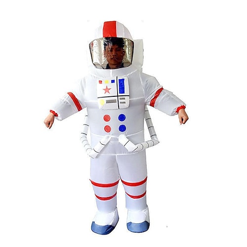 

Astronauta Traje Cosplay Festa a Fantasia Fantasia Inflável Adulto Homens Mulheres Uma Peça Fantasias Espetáculo Festa Carnaval Baile de Máscaras Fantasias fáceis de Halloween