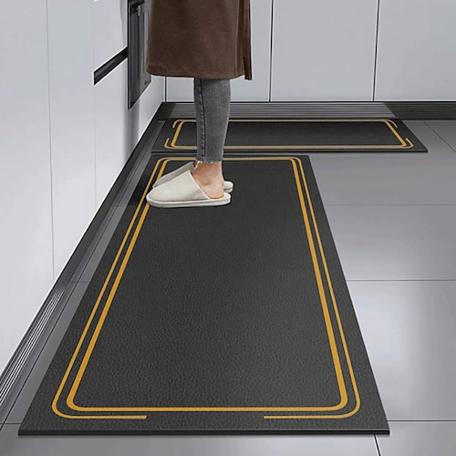 

Simple Kitchen Mat Non-Slip Oil Proof Rug Indoor Outdoor Mat Bedroom Decor Bathroom Mat Entrance Rug Door Mat