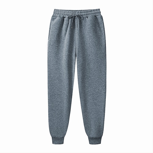 Women Fleece Pajama Pants Solid Color Sleepwear Trousers For Winter