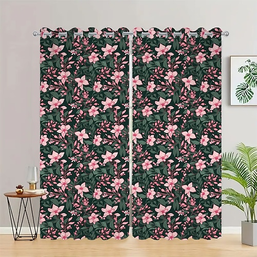 

Cortinas Paneles de Cortina Mezclados Naturales para Sala de Estar/Juego de Paneles de Cortina Transparente de Lino reductores de luz Paneles de Ventana con Ojales de níquel, Natural