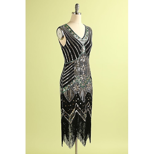 white christmas dresses Vintage 1920s Cornflower Blue Tambour Beaded Silk Dress