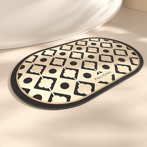 

Rautenmuster-Bodenmatte, rutschfester, ölbeständiger Teppich, Innen- und Außenmatte, Schlafzimmer-Dekoration, Badezimmermatte, Eingangsteppich, Türmatte