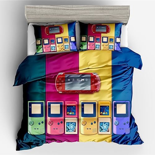 

jogo em torno de capa de edredom digital fronha capa de edredom de três peças impressa boho conjuntos de cama com fronha envelope, para quarto, decoração de quarto de hóspedes