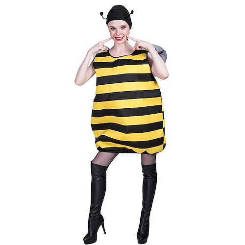 

Abeille Costume de Cosplay Déguisements drôles Adulte Homme Femme Cosplay Halloween Utilisation Soirée Halloween Halloween Carnaval Mascarade Déguisements d'Halloween faciles