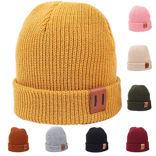 

Homens Mulheres Chapéu de Trilha Gorro Inverno Ao ar livre Térmico / Quente A Prova de Vento Leve Elasticidade Alta Crânio Caps Fibra Acrilica Preto Amarelo Rosa claro para Pesca Campismo / Escursão