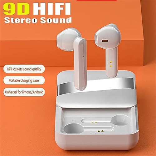 

Auriculares bluetooth 5,0 9d hifi reducción de ruido auriculares inalámbricos estéreo tws auriculares bluetooth impermeables deportivos en la oreja auriculares bluetooth