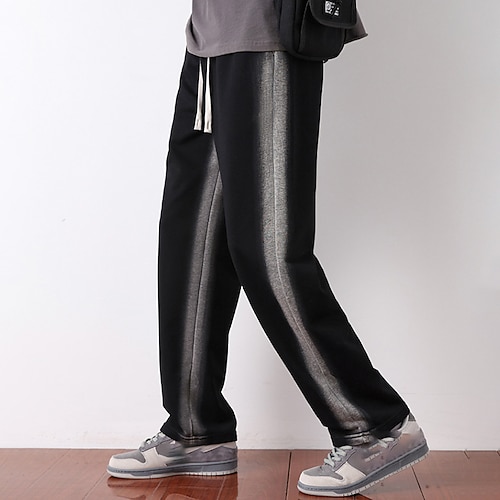 

Hombre Pantalones de Deporte Pantalón Jogger Pantalones Pantalones deportivos de pierna recta Bolsillo Correa Cintura elástica Bloque de color Comodidad Transpirable Exterior Diario Noche Moda Casual