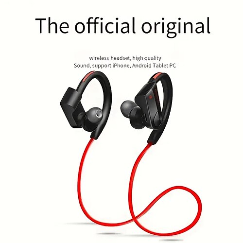 

Casque de sport sans fil de haute qualité avec caisson de basses et veille ultra longue - compatible avec Apple téléphones Samsung