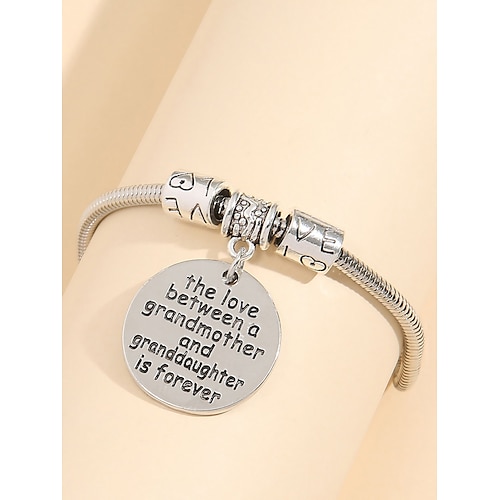 

Mujer Pulseras Activo Exterior Letra Pulsera