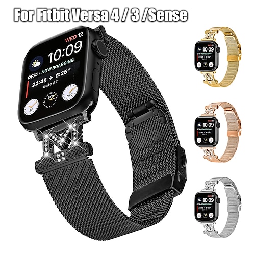 

1 paquet Bracelet Milanais Compatible avec Bracelet Apple Watch 38mm 40mm 41mm 42mm 44mm 45mm 49mm Paillettes Diamant bling Ajustable Alliage Bracelet de remplacement pour iwatch Series Ultra 8 7 SE