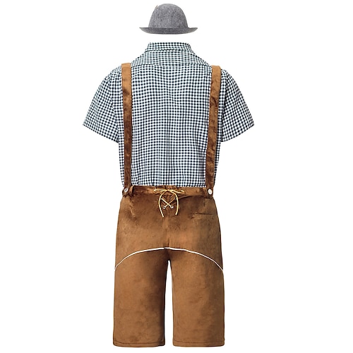  Sopiva Oktoberfest-puku - Dirndl naisille tai Lederhosen miehille Alppien saksalainen baijerilainen olutpuku täydellinen olutfestivaalille juhliin Halloweeniin teema-juhliin - myydään erikseen