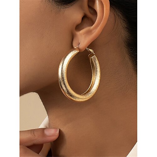 

Femme Boucles d'oreille Mode Extérieur Géométrie Boucle d'oreille