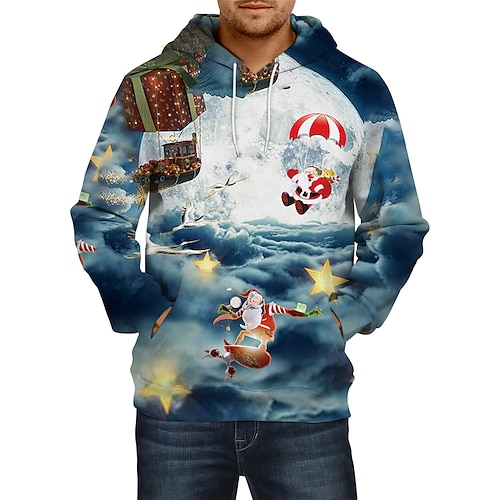 

Cosplay Bonhomme de neige père Noël Costume de Cosplay Sweat à capuche Chandail Imprime Classique Style de rue Sweat à capuche Pour Homme Femme Unisexe Adulte Impression 3D 100 % Polyester Plein Air