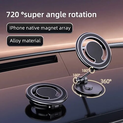 

Soporte magnético para teléfono de coche, ventilación universal, anillo magsafe, montaje para coche, apto para iphone 14, 13, 12 pro plus, mini funda magsafe, todos los teléfonos