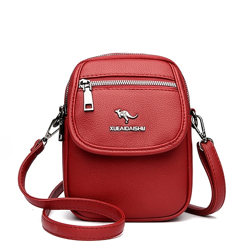 Women's Crossbody Bag Mobile Phone Bag PU Leather Outdoor Daily