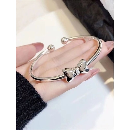 

Mujer Brazalete Moda Exterior Lazo de Cinta Pulsera