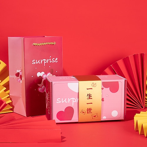 Glaric Surprise Box Gift Box,Bounce Surprise Gift Box,Surprise Gift Box  Explosion for Money Creativity Folding Bouncing Red Envelope Gift Box for  Birthday(12 bouncing boxes) 2024 - $14.49