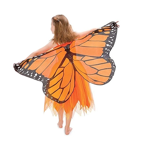 

Papillon Costume de Cosplay Ailes Masque Déguisements drôles Enfant Fille Cosplay Halloween Utilisation Soirée Halloween Halloween Carnaval Mascarade Déguisements d'Halloween faciles