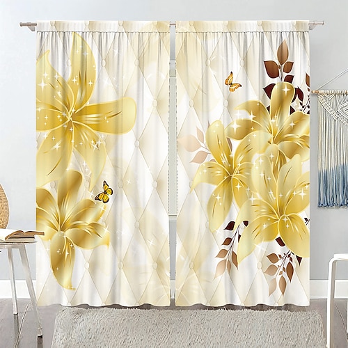 

Blackout Window Curtains, Look Thermal Insulated Grommet Drapes Panels for Bedroom Living Room