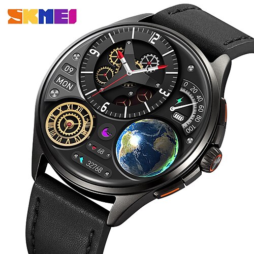 

S235 Reloj inteligente 1.45 pulgada Smartwatch Reloj elegante Bluetooth Podómetro Recordatorio de Llamadas Seguimiento de Actividad Compatible con Teléfono inteligente Mujer Hombre Larga espera