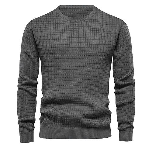 

Hombre Sudadera Negro Blanco Verde Ejército Caqui Gris Oscuro Cuello Barco Plano Deporte Diario Festivos Ropa de calle Básico Casual Primavera Otoño Ropa Sudaderas con capucha Sudaderas