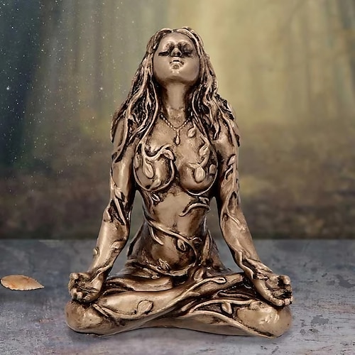 

Mutter Erde-Statue, Mini-Gaia-Fee, dekorative Buddha-Statue, dekorative Figuren, Göttin, Heilung, Chakra, Meditation, Heimdekoration