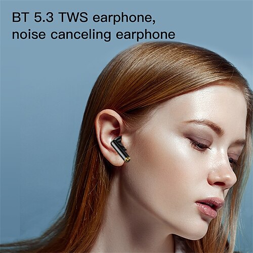 

TWS15 Écouteurs sans fil TWS Casques oreillette bluetooth Dans l'oreille Bluetooth 5.3 Reduction de Bruit Conception Ergonomique Stéréo pour Apple Samsung Huawei Xiaomi MI Yoga Camping / Randonnée