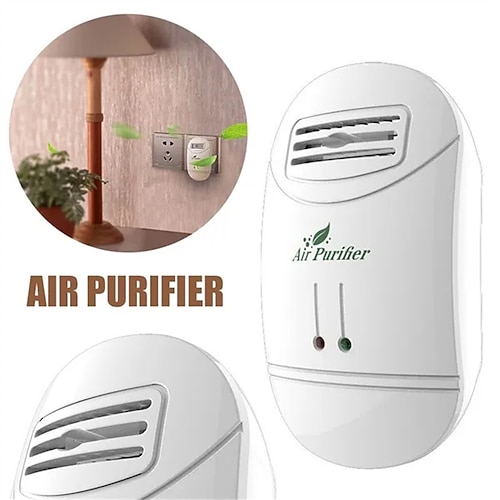 

Purificateur d'ozone créatif, 1 pièce, ioniseur, désodorisant, stérilisation, filtre germicide pour la maison