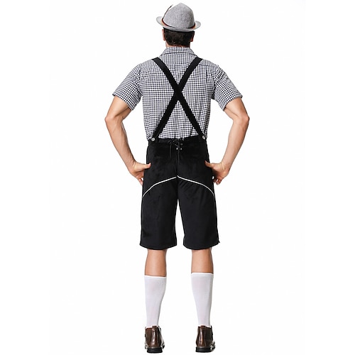  Sopiva Oktoberfest-puku - Dirndl naisille tai Lederhosen miehille Alppien saksalainen baijerilainen olutpuku täydellinen olutfestivaalille juhliin Halloweeniin teema-juhliin - myydään erikseen