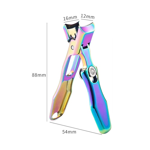 Ultra Sharp Stainless Steel Nail Clippers, Fingernail & Toenail Clippers  Splash Proof Nail Clippers Luxury Nail Cutter for Thick Nails 2024 - $13.99