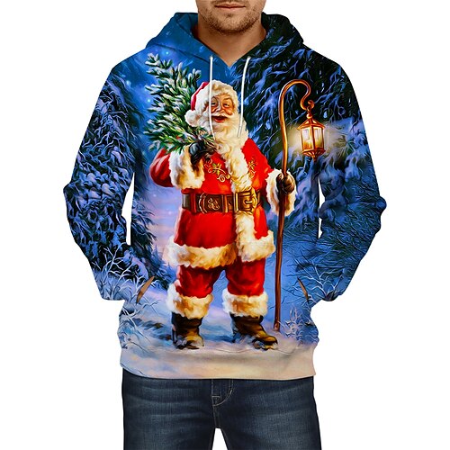 

Cosplay Muñeco de Nieve Papá Noel Traje de cosplay Sudadera Pulóveres Estampado Clásico Estilo callejero Sudadera Para Hombre Mujer Unisexo Adulto Impresión 3D 100% Poliéster Calle Ropa Cotidiana