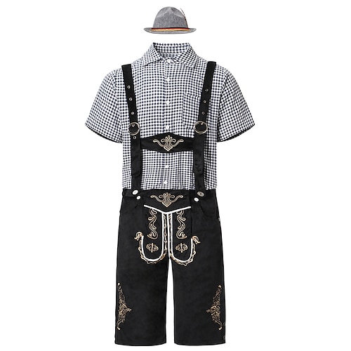  Sopiva Oktoberfest-puku - Dirndl naisille tai Lederhosen miehille Alppien saksalainen baijerilainen olutpuku täydellinen olutfestivaalille juhliin Halloweeniin teema-juhliin - myydään erikseen