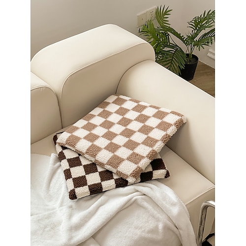 

Coussin de siège carré, coussins de chaise super doux pour canapé, tabouret, chaise, housse de tapis de chaise antidérapante avec attaches pour la maison, le bureau, l'extérieur