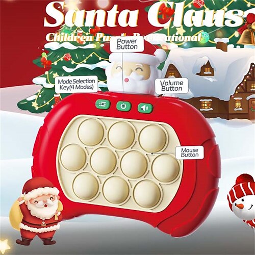 

Christmas Cross-border Christmas toys Press Quick Push Game Console