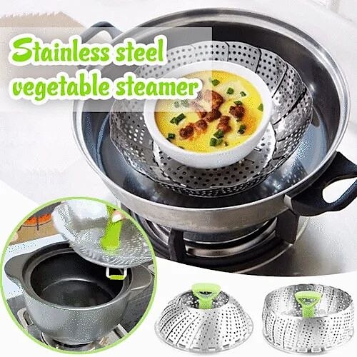 Steamer Basket Stainless Steel Vegetable Steamer for Cooking