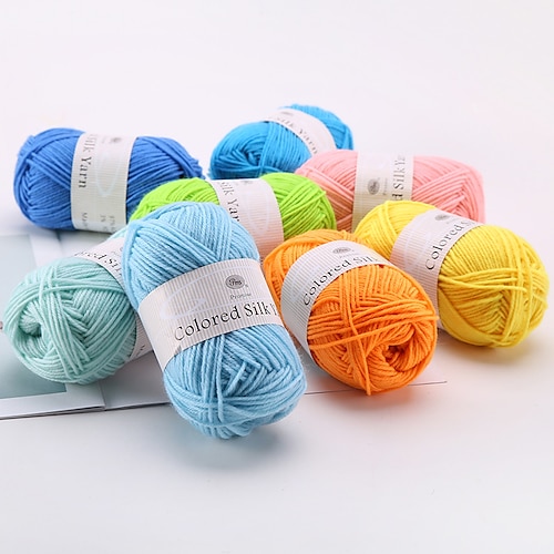 50 Grams/Ball Crochet Cotton yarn For knitting Bargain Cotton Baby