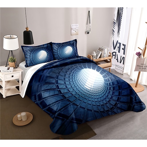 

3D Pattern Duvet Cover Set,printed Comforter Cover Bedding Sets With Envelope Pillowcase, For Bedroom, Guest Room Decor