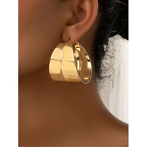 

Femme Boucles d'oreille Mode Extérieur Géométrie Boucle d'oreille