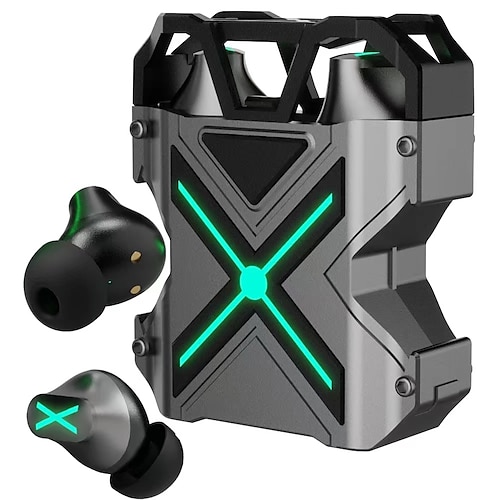 

Kabellose Gaming-Kopfhörer, Bluetooth 5.3-Ohrhörer, HiFi-Stereo-Bass, TWS-Ohrhörer, Sport-In-Ear-Luftknospen, Headset mit Geräuschunterdrückung