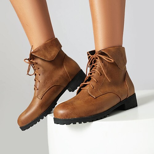 

Femme Bottes Bottes Cavalières du quotidien Talon Plat Confort Faux Cuir Noir Jaune