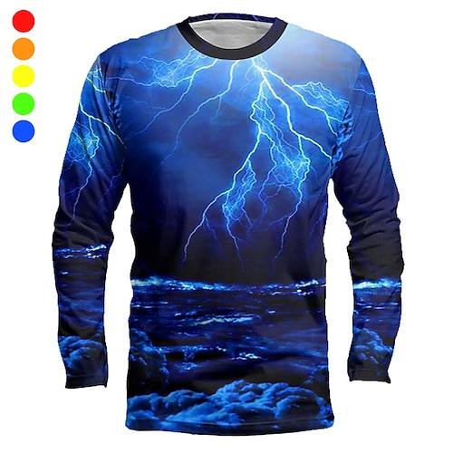 

Men's Fishing Shirt Outdoor Long Sleeve UV Protection Breathable Quick Dry Lightweight Sweat wicking Top Summer Spring Outdoor Fishing Camping Hiking Violet Yellow Red