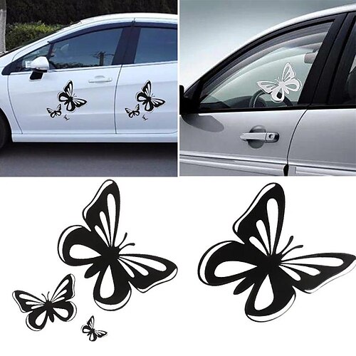 

embeleze seu carro com este elegante autocolante com padrão de borboleta!