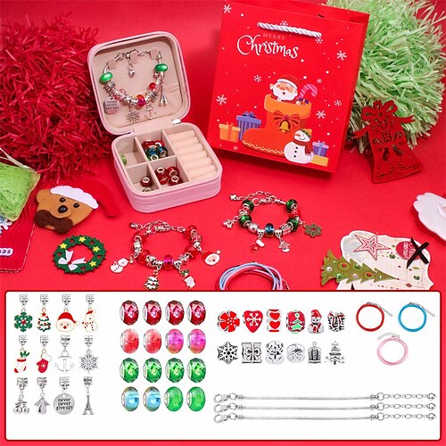 2023 New Upgrade Charm Bracelet Making Kit, Jewelry Making