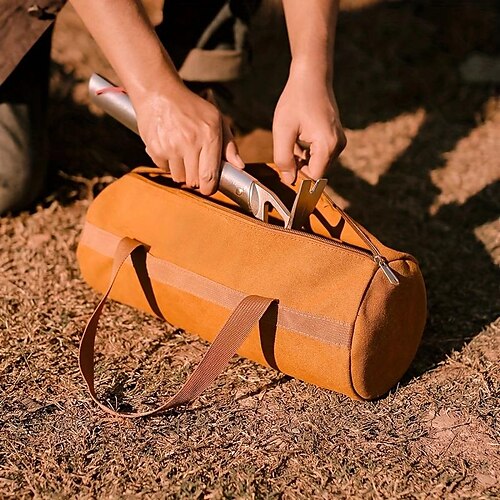 

a melhor bolsa de ferramentas para atividades ao ar livre: carregue todas as suas pescarias itens essenciais para acampar com facilidade!