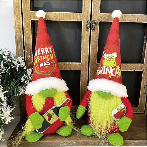 

Weihnachtsdekoration, Weihnachts-Greenwich-3D-Puppendekorationen, Feiertagsdekorationen