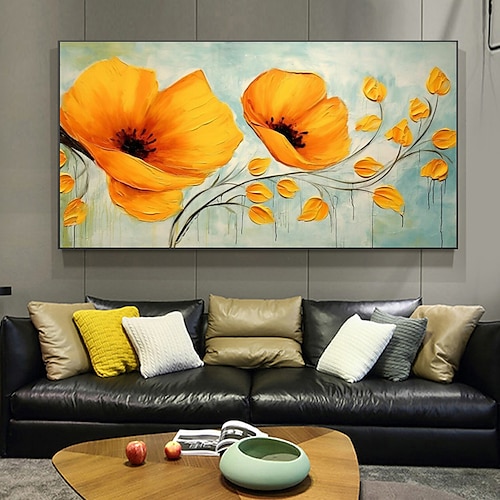 

Bosque de abedules original textura pintada a mano pintura al óleo pintura con cuchillo amarillo decoración artística 3d hojas de árbol abstractas arte pintado a mano decoración brillante para el